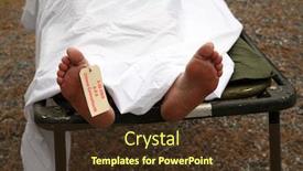  Presentation with white sheet - Amazing theme having coronavirus19-covid-19-coronavirus19-dead backdrop and a tawny brown colored foreground