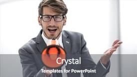  Presentation with corporal - PPT theme with corporal punishment - man screaming on megaphone background and a dark gray colored foreground