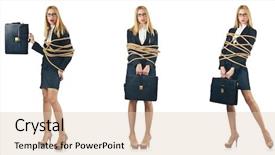  Presentation with woman tied rope sexual - Slides with corporal punishment - woman tied up isolated background and a lemonade colored foreground