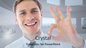  Presentation with bright white - Slide set enhanced with numeral 52 fifty two isolated background and a coral colored foreground