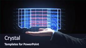  Presentation with architecture construction - Cool new presentation with corporate background layout - architecture technology and construction concept backdrop and a wine colored foreground