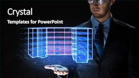  Presentation with architecture construction - Colorful presentation enhanced with corporate background layout - architecture technology and construction concept backdrop and a black colored foreground