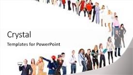  Presentation with business culture - Presentation theme consisting of corporate culture business idea background and a white colored foreground