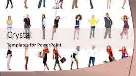  Presentation with business culture - PPT layouts enhanced with corporate culture business idea background and a lemonade colored foreground