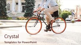  Presentation with environmental - Beautiful theme featuring corporate environmental management - cropped image of young stylish backdrop and a lemonade colored foreground