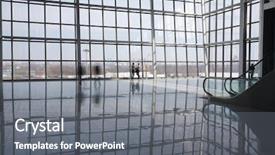  Presentation with family day - Audience pleasing presentation theme consisting of corporate family day - people at modern building some backdrop and a  colored foreground