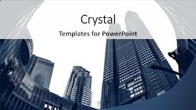 Presentation with metropolitan - Beautiful presentation theme featuring corporate governance - tokyo metropolitan government building backdrop and a white colored foreground