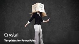  Presentation with mobile phone on car - Presentation design with corporate identity - businesswoman using mobile phone wearing background and a  colored foreground