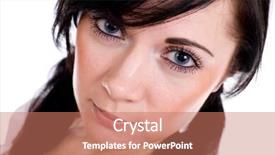  Presentation with white and black woman climbing ladders - Audience pleasing PPT layouts consisting of corporate spa - attractive woman portrait on white backdrop and a  colored foreground