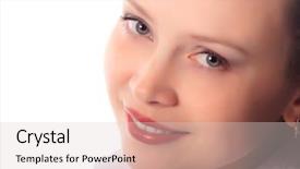  Presentation with business process - Amazing presentation design having corporate spa - business background handsome businesswoman backdrop and a  colored foreground