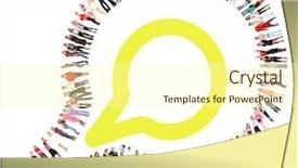  Presentation with groups - PPT layouts featuring corporate teamwork isolated groups background and a cream colored foreground