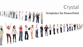  Presentation with corporate - Cool new PPT theme with corporate teamwork office idea backdrop and a white colored foreground