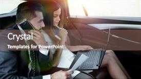  Presentation with team together everyone achieves more - PPT layouts with corporate travel sales - young business team working together background and a violet colored foreground