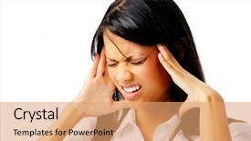  Presentation with corporate - Beautiful PPT theme featuring corporate woman suffering a bad backdrop and a coral colored foreground