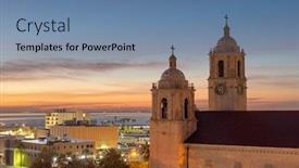  Presentation with texas - Amazing PPT theme having corpus-christi-texas-usa backdrop and a seafoam green colored foreground