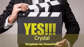  Presentation with yes - Theme enhanced with corrective action - yes background and a tawny brown colored foreground