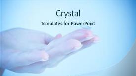  Presentation with contact lens - Slides with corrective maintenance - contact lens over blue background background and a  colored foreground