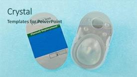  Presentation with contact lens - Beautiful PPT layouts featuring corrective maintenance - pair of brand new monthly backdrop and a sky blue colored foreground