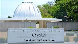  Presentation with manila - PPT theme with corregidor-philippines-april-3-2016 background and a light blue colored foreground