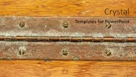  Presentation with corrosion - Slides enhanced with corrosion-begins-to-show background and a gold colored foreground