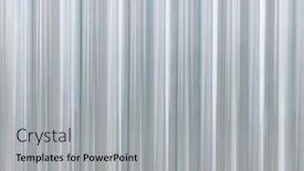  Presentation with plastic - Cool new presentation theme with corrugated transparent plastic texture backdrop and a light gray colored foreground