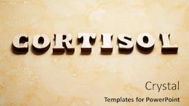  Presentation with cortisol - Colorful slides enhanced with cortisol-text-on-a-colored backdrop and a lemonade colored foreground