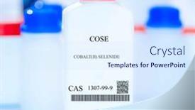  Presentation with packaging - Presentation consisting of cose-cobalt-ii-selenide-cas background and a sky blue colored foreground