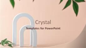  Presentation with art deco - Presentation theme enhanced with cosmetic-art-deco-arch-display background and a  colored foreground