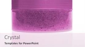  Presentation with cosmetic - Presentation design featuring cosmetic-bottle-isolated-on-white background and a lemonade colored foreground