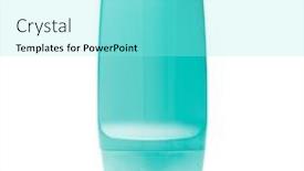  Presentation with cosmetic - Slide set having trains railway stop symbol signal background and a light blue colored foreground.