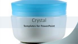  Presentation with cosmetic - Cool new PPT layouts with cosmetic-can-isolated-on-white backdrop and a  colored foreground