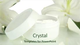  Presentation with lily - Amazing presentation theme having grunge cracked oscar maritime signal backdrop and a  colored foreground.