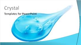  Presentation with quality product - Beautiful slide deck featuring cosmetic cream gel texture isolated on white background close up of green transparent drop of skin care product high quality backdrop and a white colored foreground