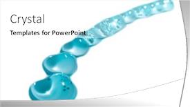  Presentation with quality product - Audience pleasing slide deck consisting of cosmetic-cream-gel-texture-isolated backdrop and a white colored foreground