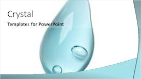  Presentation with quality product - Cool new PPT theme with cosmetic-cream-gel-texture-isolated backdrop and a white colored foreground