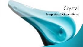  Presentation with beauty cosmetic - Amazing theme having cosmetic-cream-transparent-liquid-gel backdrop and a white colored foreground