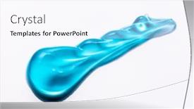  Presentation with serum - Presentation design consisting of cosmetic-cream-transparent-liquid-gel background and a pink colored foreground