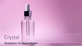  Presentation with serum - Amazing PPT layouts having cosmetic-pipette-with-hyaluronic-acid backdrop and a lemonade colored foreground