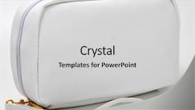  Presentation with hot to use microsoft project - Slides consisting of cosmetics - necessaire bag for miscellaneous use background and a light gray colored foreground