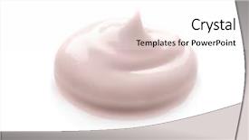  Presentation with sample - Audience pleasing PPT layouts consisting of cosmetics cremes - sample of hand cream backdrop and a white colored foreground