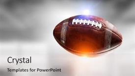  Presentation with cosmic - PPT theme enhanced with cosmic energy - rugby game concept mixed media background and a lemonade colored foreground