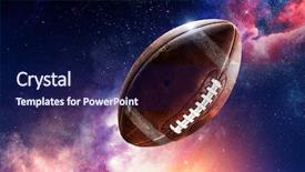  Presentation with cosmic - PPT layouts featuring cosmic energy - rugby game concept background and a  colored foreground