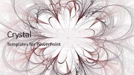  Presentation with questions answers 3d rendering - Amazing PPT theme having cosmic ray - grunge fractal rendering backdrop and a lemonade colored foreground