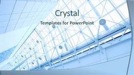  Presentation with roof - Amazing theme having cosmic ray - modern roof inside office center backdrop and a  colored foreground