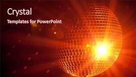  Presentation with cosmic - Audience pleasing slide deck consisting of cosmic ray - party background backdrop and a tawny brown colored foreground