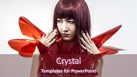  Presentation with costume - Cool new slide set with cosplay japanese woman in costume backdrop and a  colored foreground