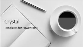  Presentation with benefit - Presentation design with cost benefit - high-angle shot of a blank background and a light gray colored foreground