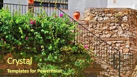  Presentation with michelle obama white house - Cool new PPT layouts with costa cafe - typical white houses backdrop and a tawny brown colored foreground