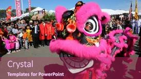  Presentation with tet - Presentation theme having costa-mesa-ca-2-17 background and a violet colored foreground