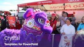  Presentation with tet - Amazing slides having costa-mesa-ca-2-17 backdrop and a violet colored foreground